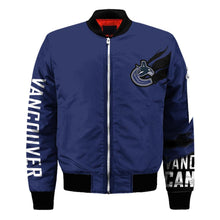 Load image into Gallery viewer, Vancouver Canucks NHL Bomber Jacket Apparel Gift For Fans L2910-03
