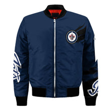 Load image into Gallery viewer, Winnipeg Jets NHL Bomber Jacket Apparel Gift For Fans L2910-01
