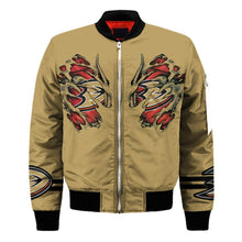 Load image into Gallery viewer, Anaheim Ducks NHL Claws Bomber Jacket Apparel Gift For Fans L0411-05