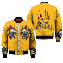 Load image into Gallery viewer, Buffalo Sabres NHL Claws Bomber Jacket Apparel Gift For Fans L0411-02