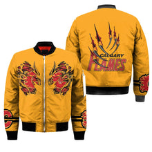 Load image into Gallery viewer, Calgary Flames NHL Claws Bomber Jacket Apparel Gift For Fans L0411-01