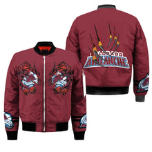 Load image into Gallery viewer, Colorado Avalanche NHL Claws Bomber Jacket Apparel Gift For Fans L0411-29