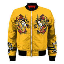 Load image into Gallery viewer, Pittsburgh Penguins NHL Claws Bomber Jacket Apparel Gift For Fans L0411-14