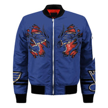 Load image into Gallery viewer, St. Louis Blues NHL Claws Bomber Jacket Apparel Gift For Fans L0411-12