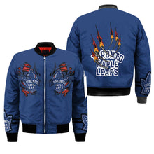 Load image into Gallery viewer, Toronto Maple Leafs NHL Claws Bomber Jacket Apparel Gift For Fans L0411-10