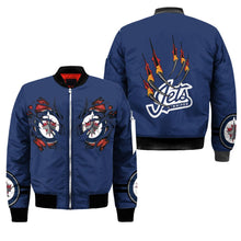 Load image into Gallery viewer, Winnipeg Jets NHL Claws Bomber Jacket Apparel Gift For Fans L0411-06