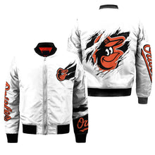 Load image into Gallery viewer, Baltimore Orioles MLB Bomber Jacket Apparel Gift For Fans L2910-27
