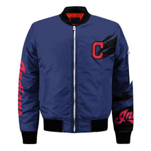 Load image into Gallery viewer, Cleveland Indians MLB Bomber Jacket Apparel Gift For Fans L2910-22
