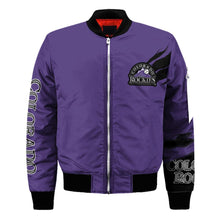Load image into Gallery viewer, Colorado Rockies MLB Bomber Jacket Apparel Gift For Fans L2910-21