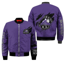 Load image into Gallery viewer, Colorado Rockies MLB Bomber Jacket Apparel Gift For Fans L2910-21