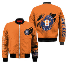 Load image into Gallery viewer, Houston Astros MLB Bomber Jacket Apparel Gift For Fans L2910-19