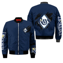 Load image into Gallery viewer, Tampa Bay Rays MLB Bomber Jacket Apparel Gift For Fans L2910-03
