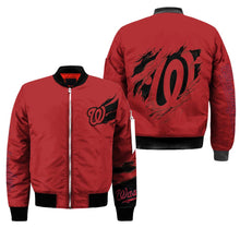 Load image into Gallery viewer, Washington Nationals MLB Bomber Jacket Apparel Gift For Fans L2910-30