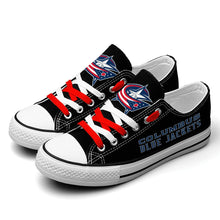 Load image into Gallery viewer, NHL Columbus Blue Jackets Low Top Canvas Shoes Gift For Fans H3010