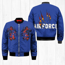 Load image into Gallery viewer, Air Force Falcons NCAA Claws Bomber Jacket Apparel Gift For Fans L0411-242