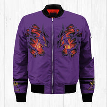 Load image into Gallery viewer, Alcorn State Braves NCAA Claws Bomber Jacket Apparel Gift For Fans L0411-248