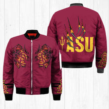 Load image into Gallery viewer, Arizona State Sun Devils NCAA Claws Bomber Jacket Apparel Gift For Fans L0411-250