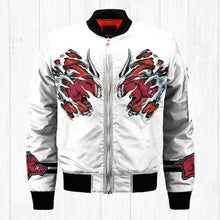 Load image into Gallery viewer, Arkansas Razorback NCAA Claws Bomber Jacket Apparel Gift For Fans L0411-252