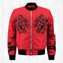 Load image into Gallery viewer, Arkansas State Red Wolves NCAA Claws Bomber Jacket Apparel Gift For Fans L0411-240