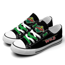Load image into Gallery viewer, NHL Minnesota Wild Low Top Canvas Shoes Gift For Fans H3010