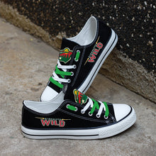 Load image into Gallery viewer, NHL Minnesota Wild Low Top Canvas Shoes Gift For Fans H3010
