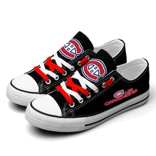 Load image into Gallery viewer, NHL Montr??al Canadiens Low Top Canvas Shoes Gift For Fans H3010
