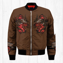 Load image into Gallery viewer, Brown Bears NCAA Claws Bomber Jacket Apparel Gift For Fans L0411-228