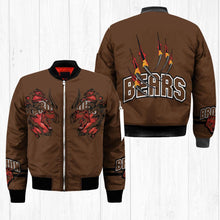 Load image into Gallery viewer, Brown Bears NCAA Claws Bomber Jacket Apparel Gift For Fans L0411-228