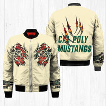 Load image into Gallery viewer, Cal Poly Mustangs NCAA Claws Bomber Jacket Apparel Gift For Fans L0411-222