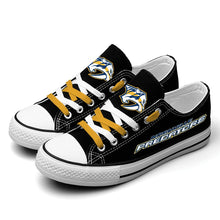 Load image into Gallery viewer, NHL Nashville Predators Low Top Canvas Shoes Gift For Fans H3010