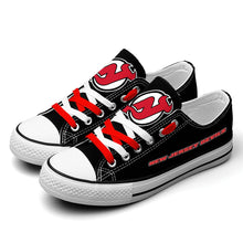 Load image into Gallery viewer, NHL New Jersey Devils Low Top Canvas Shoes Gift For Fans H3010