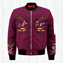 Load image into Gallery viewer, Central Michigan Chippewas NCAA Claws Bomber Jacket Apparel Gift For Fans L0411-217