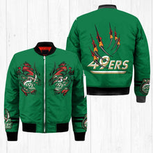 Load image into Gallery viewer, Charlotte 49ers NCAA Claws Bomber Jacket Apparel Gift For Fans L0411-215