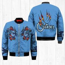 Load image into Gallery viewer, Citadel Bulldogs NCAA Claws Bomber Jacket Apparel Gift For Fans L0411-212