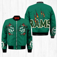 Load image into Gallery viewer, Colorado State Rams NCAA Claws Bomber Jacket Apparel Gift For Fans L0411-206