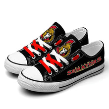 Load image into Gallery viewer, NHL Ottawa Senators Low Top Canvas Shoes Gift For Fans H3010