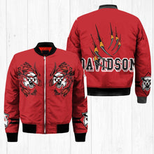 Load image into Gallery viewer, Davidson Wildcats NCAA Claws Bomber Jacket Apparel Gift For Fans L0411-201