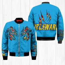 Load image into Gallery viewer, Delaware Fightin' Blue Hens NCAA Claws Bomber Jacket Apparel Gift For Fans L0411-199