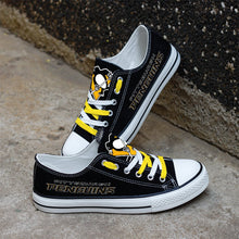 Load image into Gallery viewer, NHL Pittsburgh Penguins Low Top Canvas Shoes Gift For Fans H3010