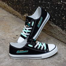 Load image into Gallery viewer, NHL San Jose Sharks Low Top Canvas Shoes Gift For Fans H3010