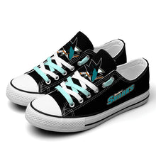 Load image into Gallery viewer, NHL San Jose Sharks Low Top Canvas Shoes Gift For Fans H3010