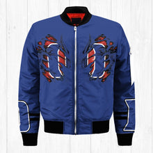 Load image into Gallery viewer, Duke Blue Devils NCAA Claws Bomber Jacket Apparel Gift For Fans L0411-196