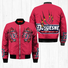 Load image into Gallery viewer, Duquesne Dukes NCAA Claws Bomber Jacket Apparel Gift For Fans L0411-195