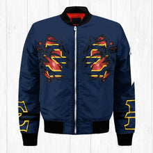 Load image into Gallery viewer, East Tennessee State Buccaneers NCAA Claws Bomber Jacket Apparel Gift For Fans L0411-193