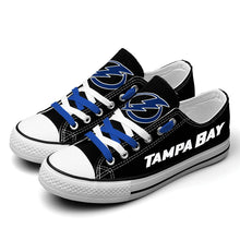 Load image into Gallery viewer, NHL Tampa Bay Lightning Low Top Canvas Shoes Gift For Fans H3010