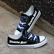 Load image into Gallery viewer, NHL Tampa Bay Lightning Low Top Canvas Shoes Gift For Fans H3010