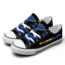 Load image into Gallery viewer, NHL St. Louis Blues Low Top Canvas Shoes Gift For Fans H3010