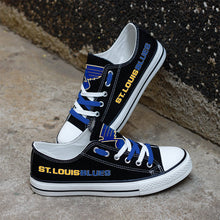 Load image into Gallery viewer, NHL St. Louis Blues Low Top Canvas Shoes Gift For Fans H3010