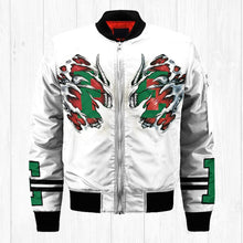Load image into Gallery viewer, Eastern Michigan Eagles NCAA Claws Bomber Jacket Apparel Gift For Fans L0411-190