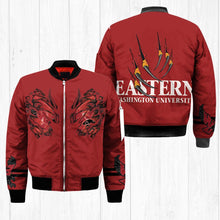 Load image into Gallery viewer, Eastern Washington Eagles NCAA Claws Bomber Jacket Apparel Gift For Fans L0411-189